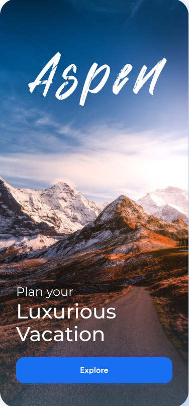 Food Delivery App - Home Screen